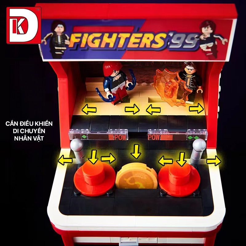 Mô hình lắp ghép - King of Fighter Arcade Machine - 5010 3